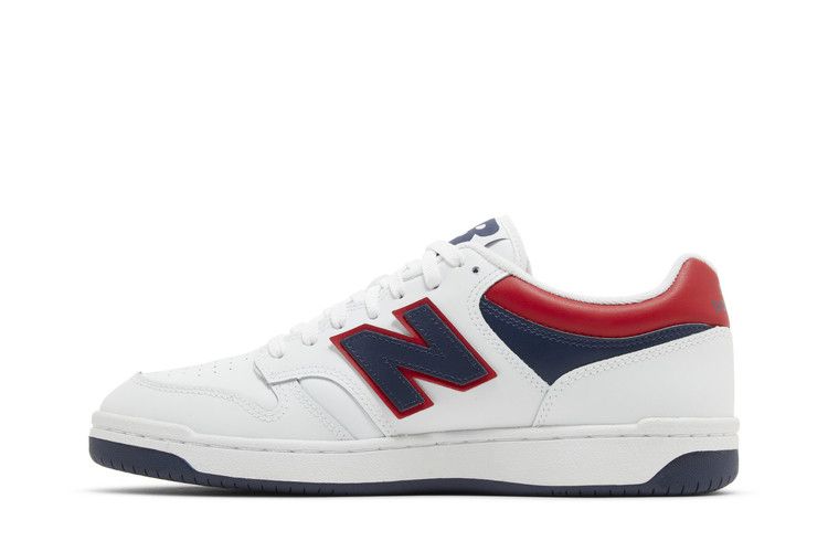 New Balance 480 White Indigo Red — foto 4