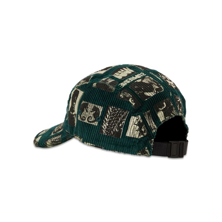 Supreme Weirdo Dave Corduroy Camp Cap 'Green'