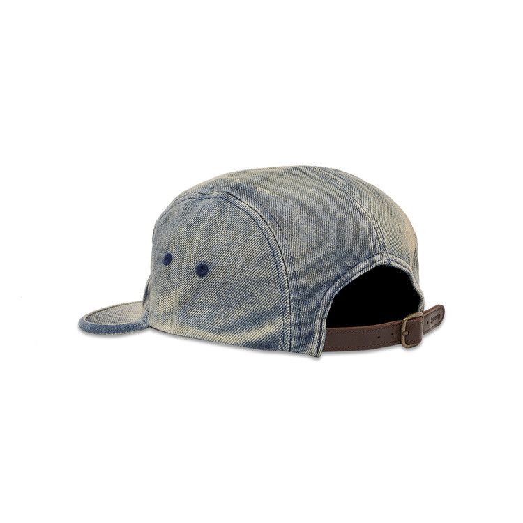 Buy Supreme Washed Chino Twill Camp Cap 'Dirty Indigo
