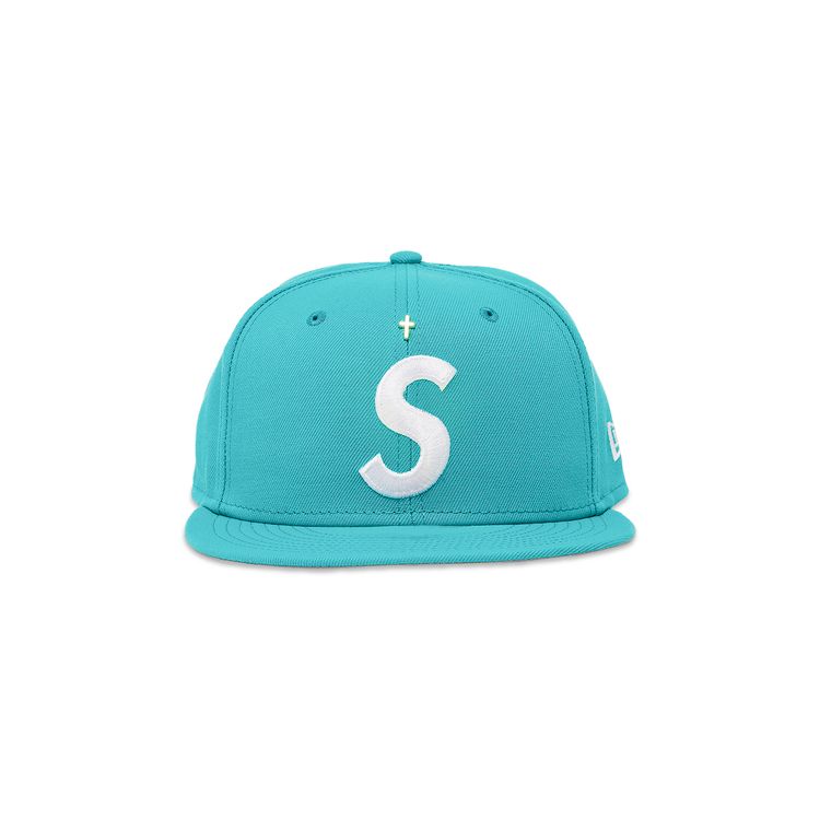 Buy Supreme Gold Cross S Logo New Era 'Teal' - SS24H15 TEAL | GOAT CA