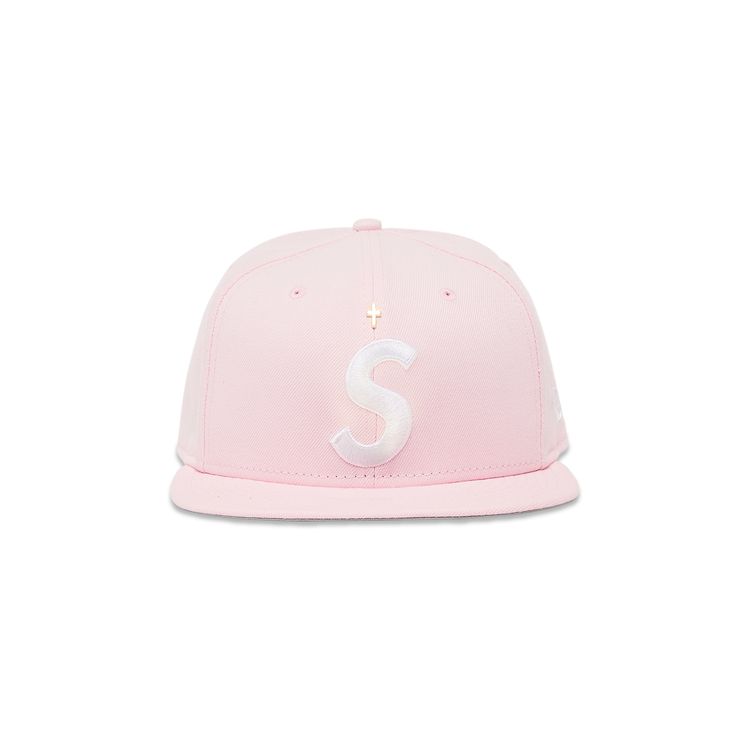 Buy Supreme Gold Cross S Logo New Era 'Pink' - SS24H15 PINK | GOAT