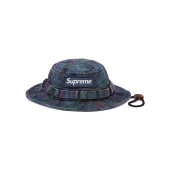Buy Supreme Washed Canvas Boonie 'Navy Camo' - SS24H88 NAVY CAMO