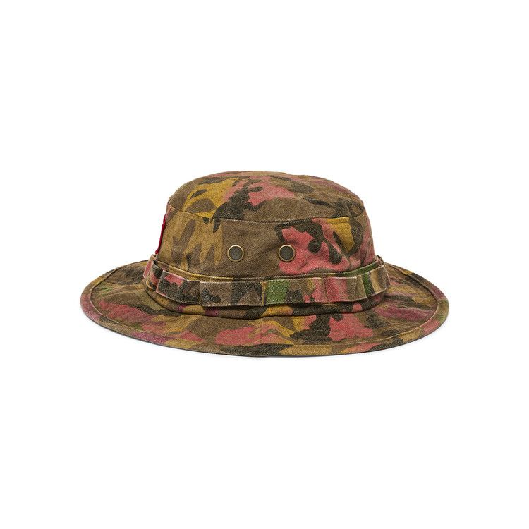 Buy Supreme Washed Canvas Boonie 'Tan Camo' - SS24H88 TAN CAMO | GOAT