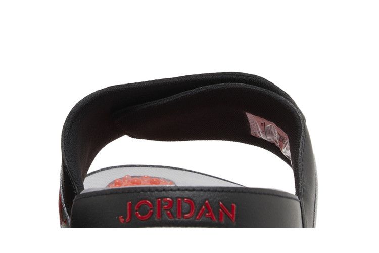 Air Jordan Hydro 4 RETRO Slide 'black Cement'