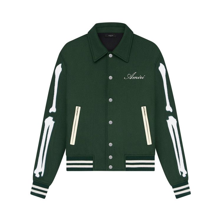 Buy Amiri Bones Jacket 'Rain Forest' - PS24MOS063 428 RAIN