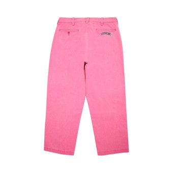 SUPREME 20SS Work Pant T/C ツイル　チノパンツ　ピンク Supreme Chino Pant (SS24) - $148
