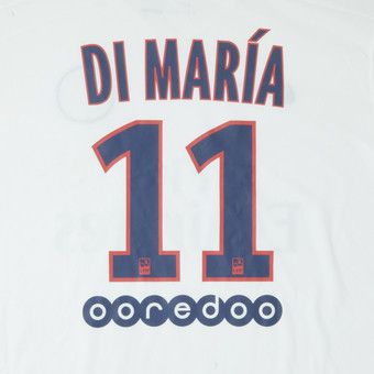 Buy Paris Saint-Germain Di María #11 Away Stadium Jersey 'White