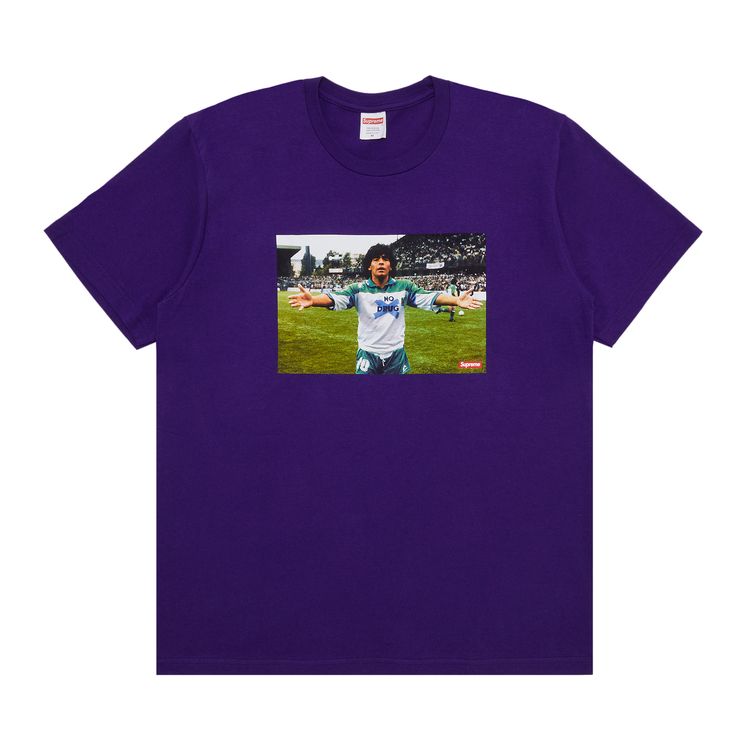 Buy Supreme Maradona Tee 'Purple' - SS24T31 PURPLE