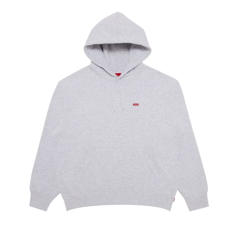 Supreme Small Box Hooded Sweatshirt 'Ash Grey'