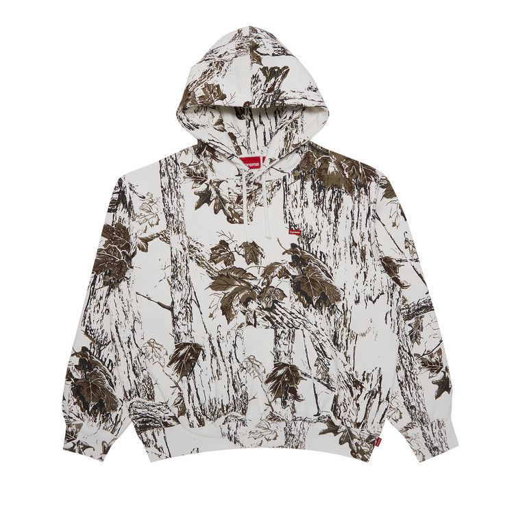 Supreme Small Box Hooded Sweatshirt 'snow Camo'