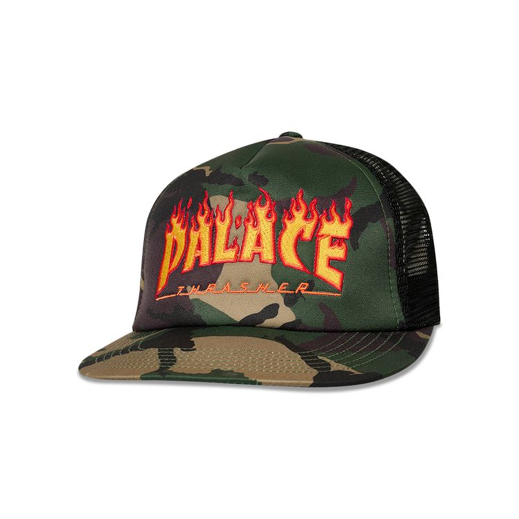 Buy Palace x Thrasher Trucker 'Camo' - P25THH003 | GOAT CA