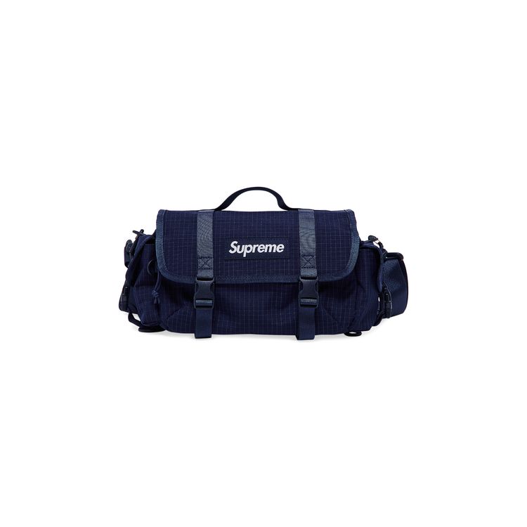 Buy Supreme Mini Duffle Bag 'Navy' - SS24B21 NAVY | GOAT