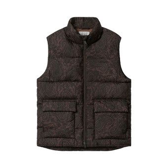 ス*フ様 CARHARTT WIP SPRINGFIELD VEST Paisl SPRINGFIELD VEST ダウンベスト-カーハート ダブルアイピー 通販