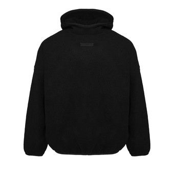 パーカー・フーディ Fear Of God Jet Black Sporty Nylon Half Zip Sweatshirt FEAR OF GOD ESSENTIALS Sporty Nylon Half Zip Sweatshirt Fear