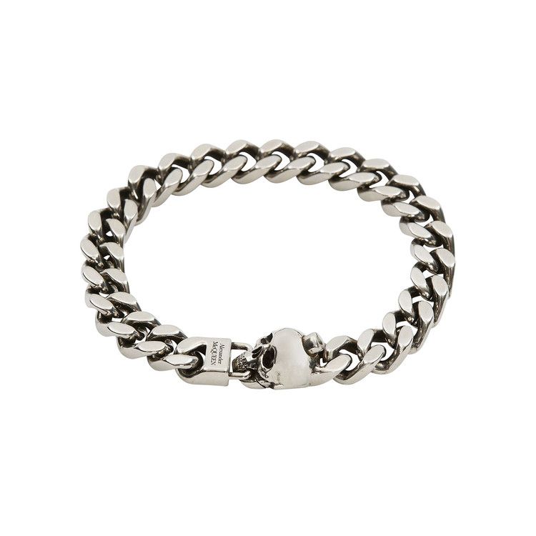 Buy Alexander McQueen Skull Chain Bracelet 'Silver' - 735915 J160Y 0446 |  GOAT