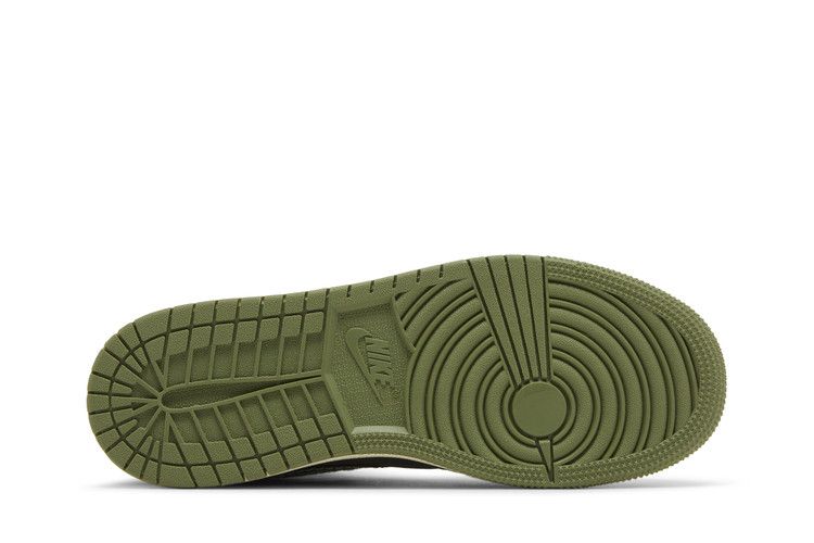 Air Jordan 1 Mid SE Craft Gs Anthracite Light Olive
