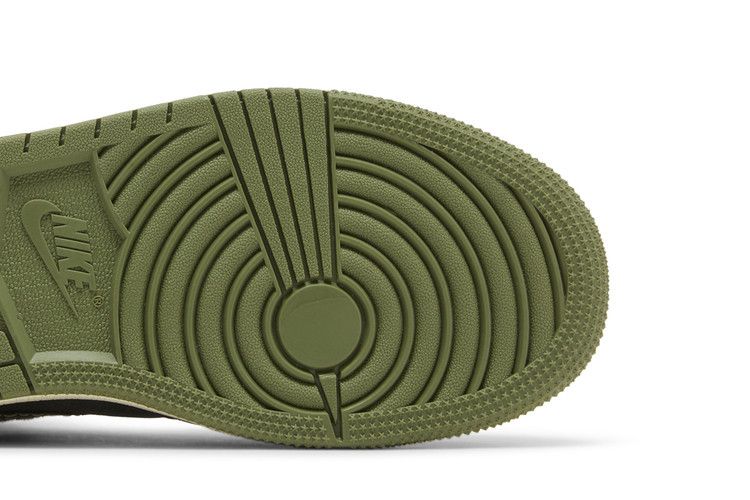 Air Jordan 1 Mid SE Craft Gs Anthracite Light Olive