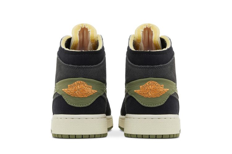 Air Jordan 1 Mid SE Craft Gs Anthracite Light Olive