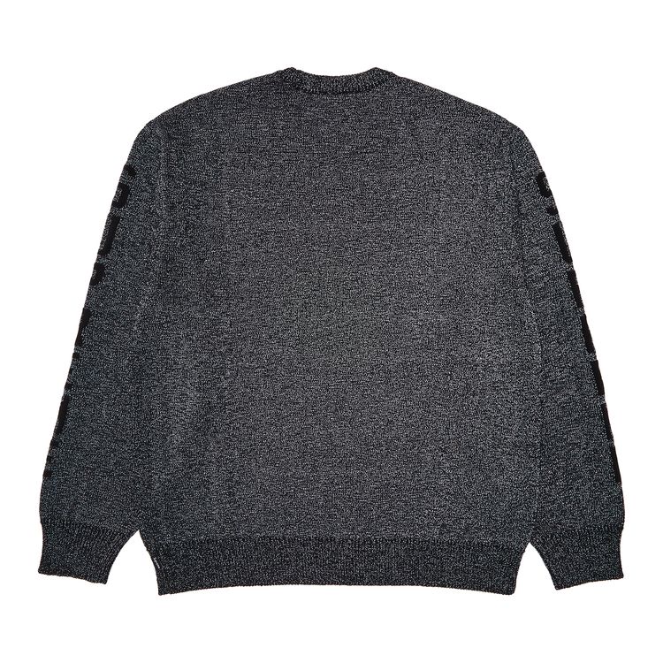 Buy Supreme Reflective Sweater 'Black' - SS24SK18 BLACK | GOAT