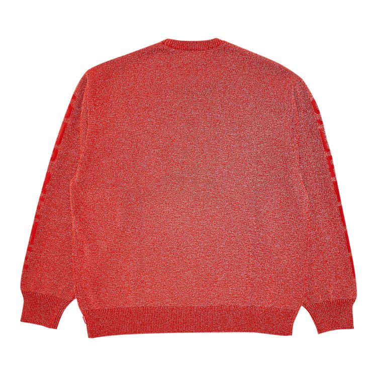 Supreme Reflective Sweater 'Orange'