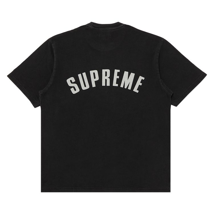 Buy Supreme Cracked Arc Short-Sleeve Top 'Black' - SS24KN41 