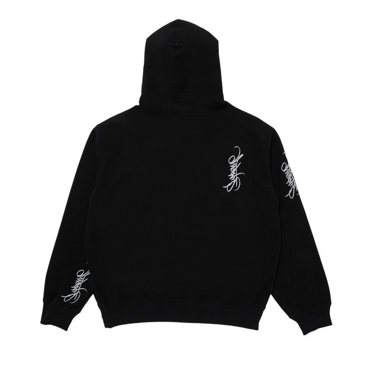 Supreme Tag Hooded Sweatshirt 'black'