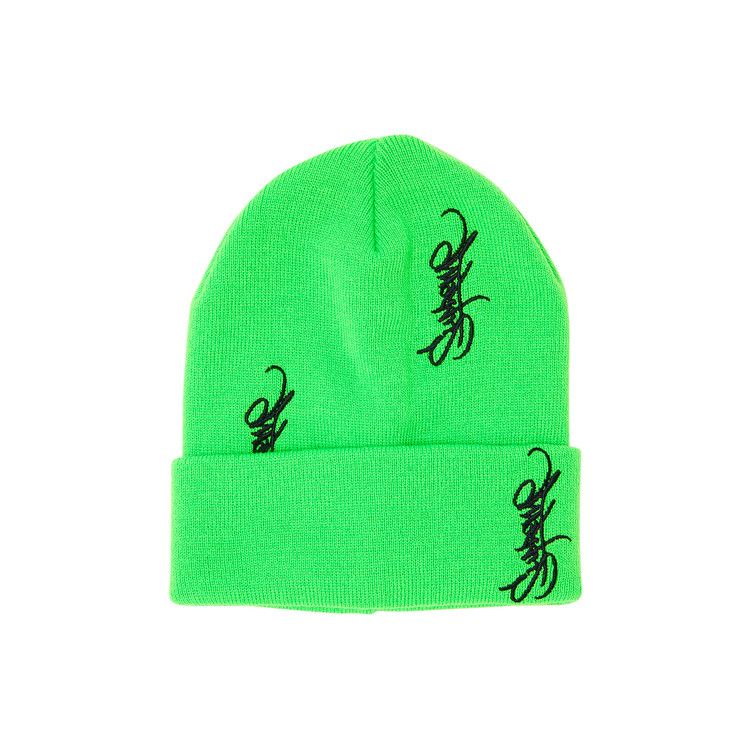 Buy Supreme Tag Beanie 'Lime' - SS24BN16 LIME | GOAT CA