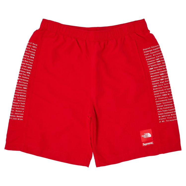 Supreme X Nike Sports Shorts in Red for Men