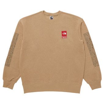 Buy Supreme x The North Face Crewneck 'Khaki' - SS24SW2 KHAKI