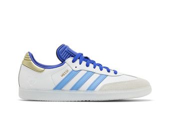Amazon.com | adidas Samba Messi Men's Indoor Soccer Shoes - Limited Edition  with Soft Leather Upper and Rubber Outsole | Soccer