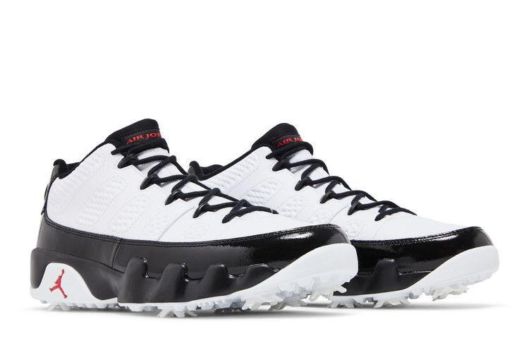 Air Jordan 9 Low Golf White Black True Red