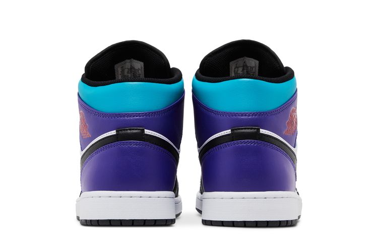 Air Jordan 1 Mid 'Teal Purple/Aquamarine'4