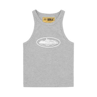 Buy Corteiz Alcatraz Tank Top 'Heather Grey' - 7892 2SS240102ATT