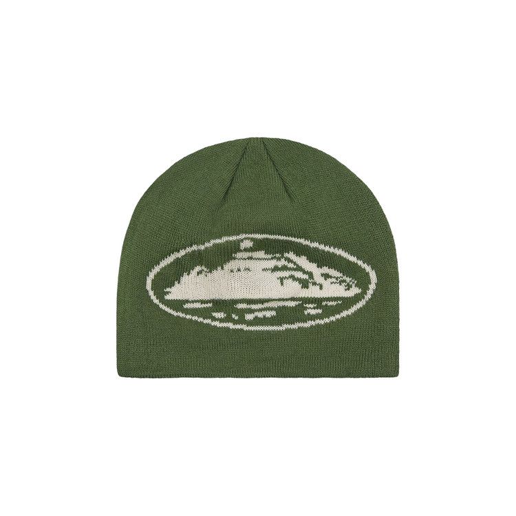 Buy Corteiz Alcatraz Skully 'Forest Green/Cream' - 7892