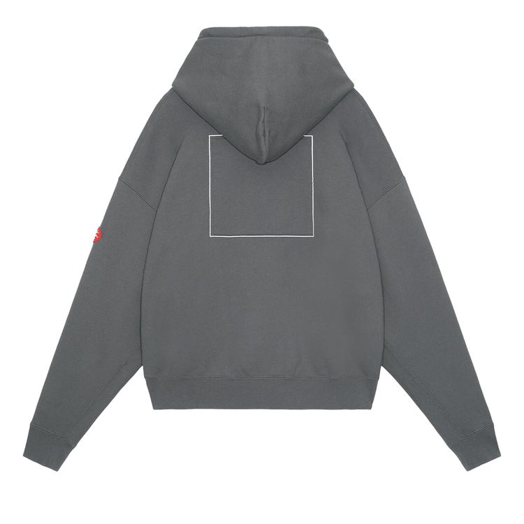 Buy Cav Empt Embroidery Zip Hoodie Charcoal CES25CS05 CHAR GOAT