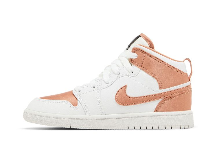 White and rose gold hot sale jordans