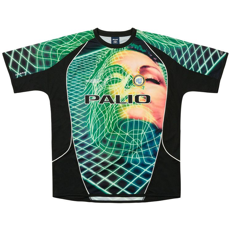 Buy Palace x Umbro 3rd Goalie Shirt 'Black Neon' - P26UMES077 | GOAT