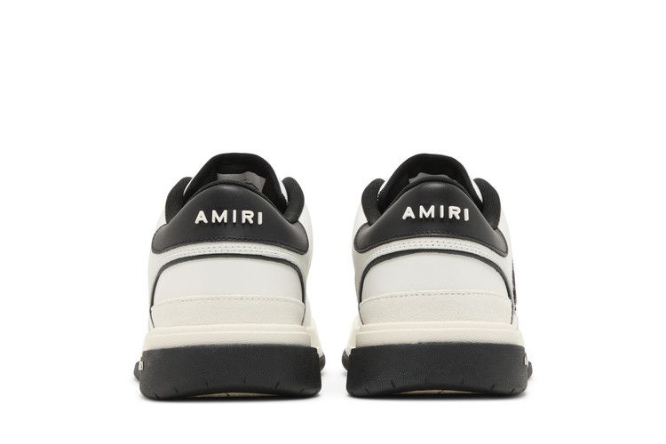 Amiri Classic Low Logo - White Black