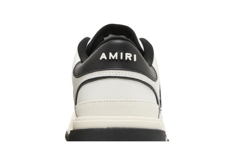 Amiri Classic Low Logo - White Black