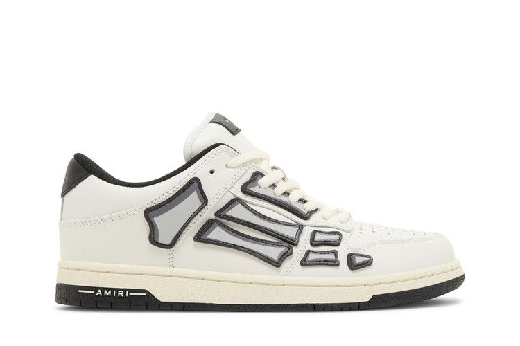 Amiri Skel Top Low Chunky - White Black Price in India | Culture