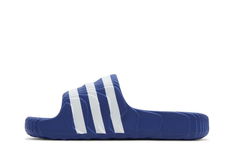 adidas Adilette 22 Royal Blue Cloud White — foto 4