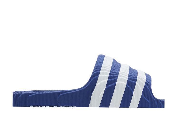 adidas Adilette 22 Royal Blue Cloud White — foto 3