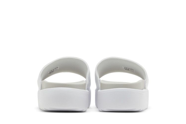 Adidas Wmns Adilette Platform Slide 'white Zero Metallic'