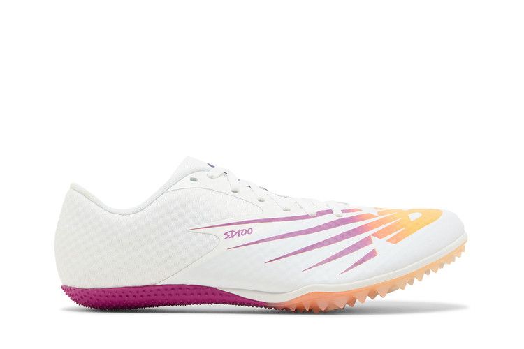 New Balance SD100v4 'White Vibrant Apricot'