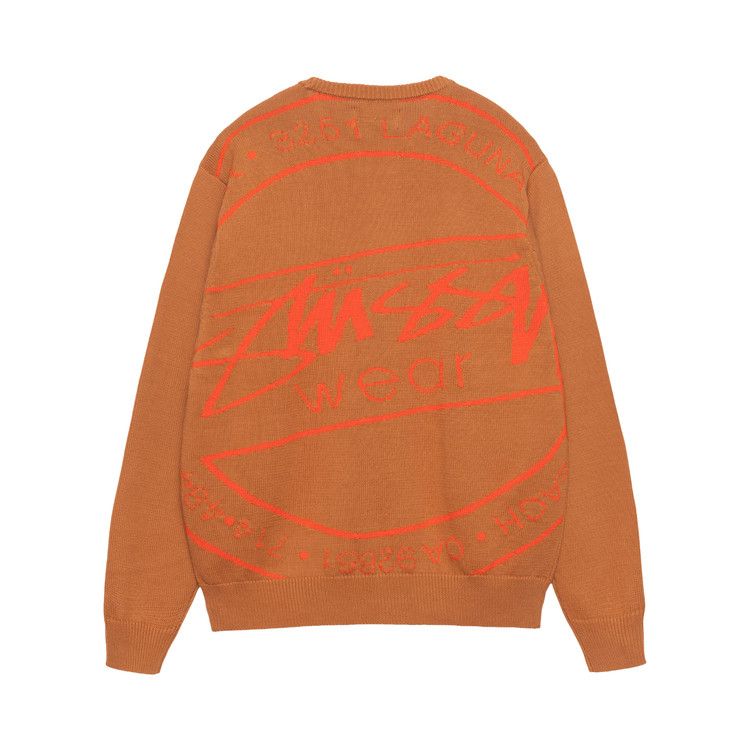 Stussy Laguna Icon Sweater Tan
