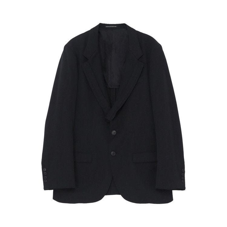 ジャケット・アウター Y's Tailored Jacket Wool Gabardine Black Buy Y's Wool Gabardine 3 Buttons Jacket 'Black' - MS J11 100 2 | GOAT