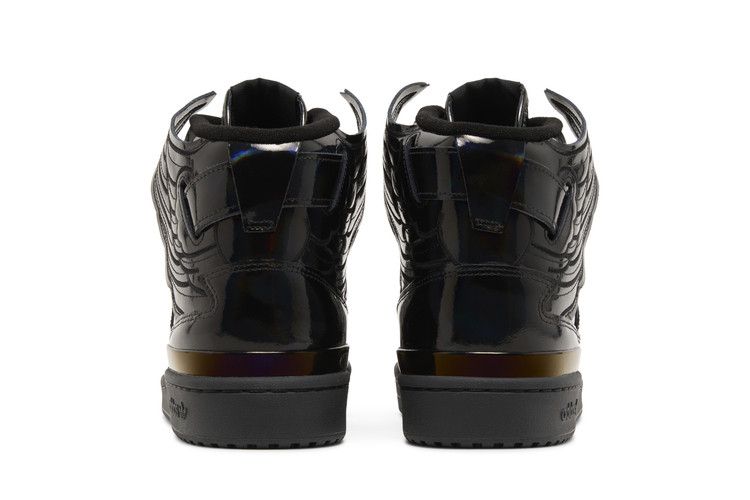 Jeremy Scott X Adidas Forum Wings 4.0 Black Opal