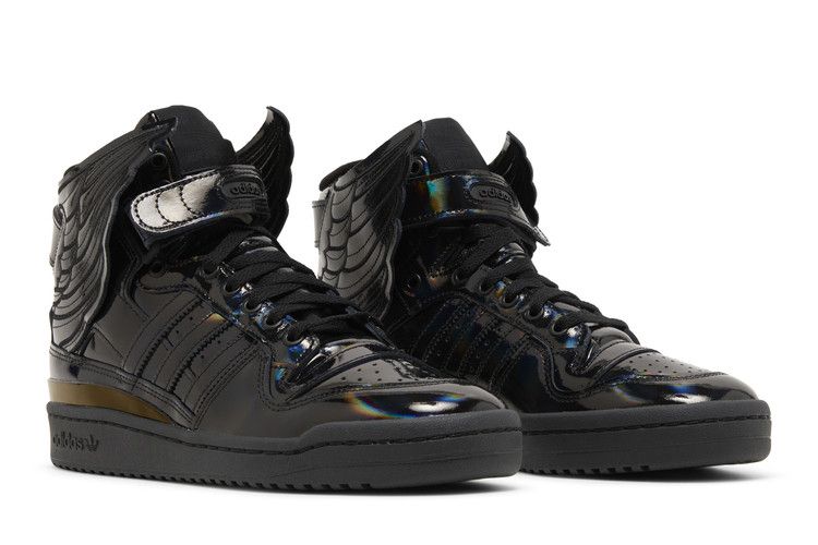 Jeremy Scott X Adidas Forum Wings 4.0 Black Opal