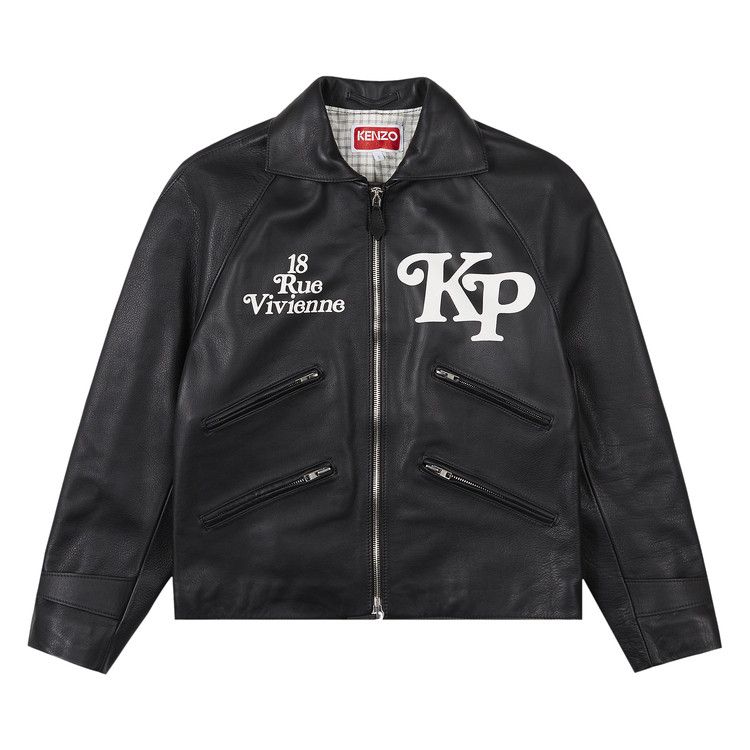 Buy Kenzo x Verdy Motorcycle Jacket 'Black' - FE58LB1420AA 99J