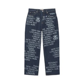 Buy Stussy Big Ol' City Link Denim Jean 'One Wash' - 116657
